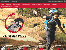 Tablet Screenshot of drjessicapaige.com